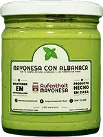 Mayonesa Aufenthalt con Albahaca